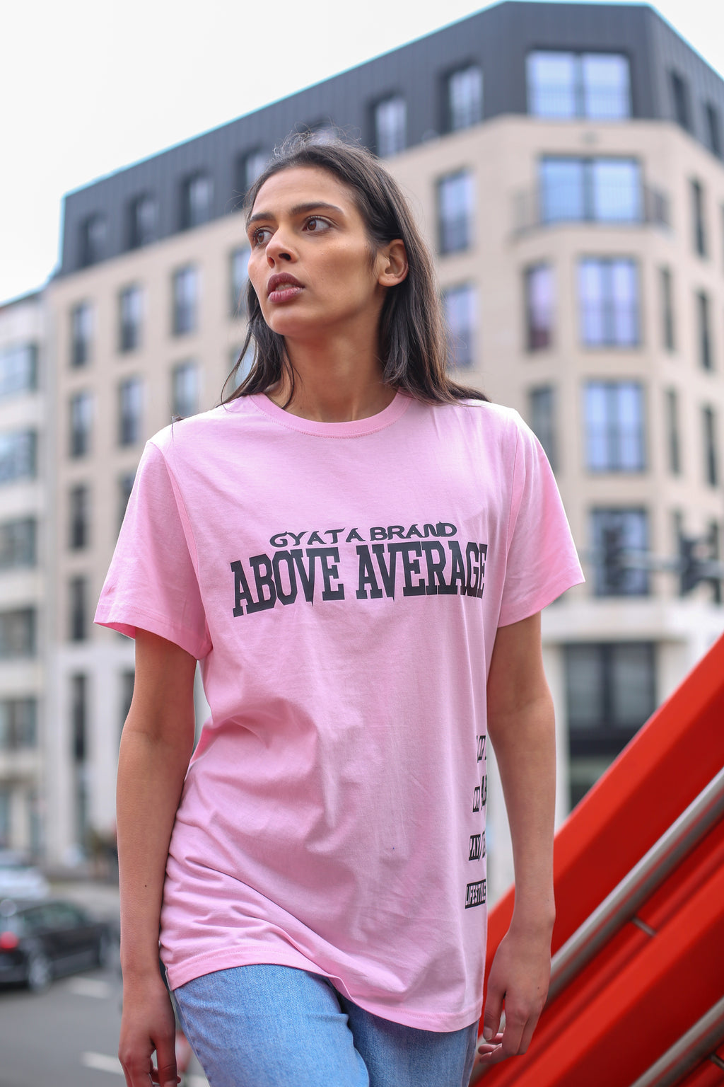 GYATA BRAND® Above Average Pink Shirt